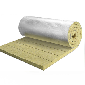 Contenedor de Rollo de Lana de Roca con Lámina de Aluminio de Tamaño Personalizable, Aislamiento de Lana de Roca para Techos, Paneles SIP de Lana de Roca de Alta Densidad - Product Image 5