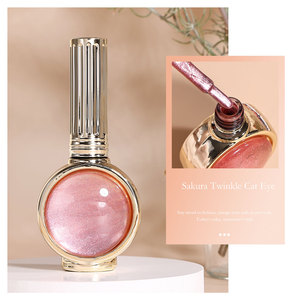 Colección Hanyinails Sakura Twinkle Cat Eye, 24 Tonos, 15ml, Esmalte <span class=keywords><strong>de</strong></span> Gel Magnético <span class=keywords><strong>de</strong></span> Color Premium, Acabado Brillante, Removible - Product Image 6
