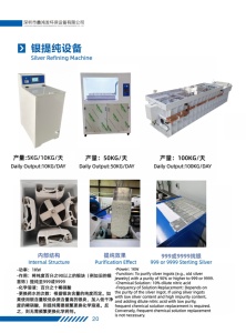Máquina de Refinación por Electrólisis de Plata con Motor PLC Automático XHF Industrial Guangdong, 220V/380V 1kW, Alta Precisión - Product Image 5