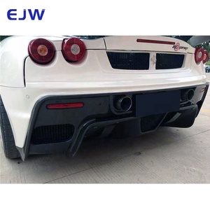 Para 2005-2009 <span class=keywords><strong>Ferrari</strong></span> F430 parachoques especial coche parachoques delantero falda lateral alerón trasero cuerpo Kit apariencia mejorada - Product Image 4