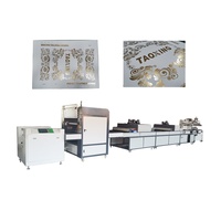 Machine d'impression à froid entièrement automatique à haute précision pour sérigraphie UV, nouvelle imprimante pour étiquettes/cartes/papiers