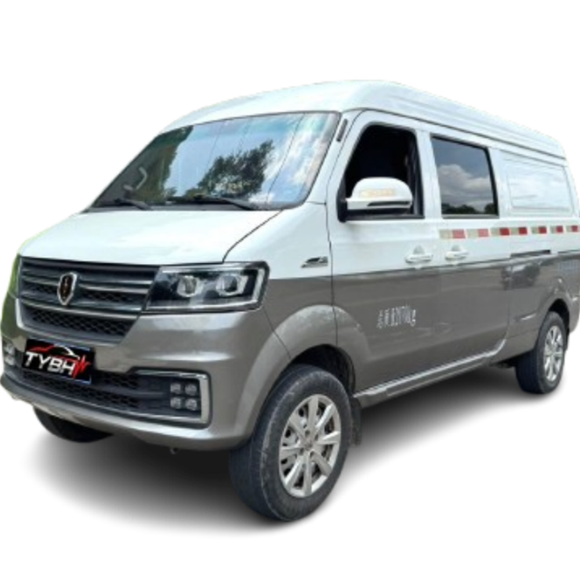 Practical Used Commercial Van Jinbei Haishi S 2019 1.5L 5MT LHD 102HP Sliding Door Rear Camera Reliable Used Car for Export