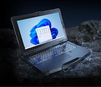 Ordinateur portable robuste haute performance 15,6 pouces Windows 11 Pro, Intel Ultra 7 4,8 GHz, 32 Go SSD, IP65 pour chantier de construction