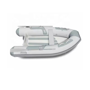 Bateau de pêche gonflable en gros avec plancher en contreplaqué, couleur personnalisée, capacité 4 personnes, style de luxe WELLSURF/OEM Modèle 01 - Product Image 2