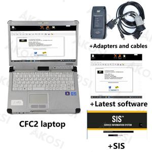 4780235 Versión 2023 del Adaptador de Comunicación Caterpillar ET4, Kit de Herramientas de Diagnóstico del Sistema Eléctrico ET CAT 478-0235+CFC2 para Laptop - Product Image 1