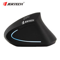 JERTECH JR322 Mouse Gaming Profesional Silent Dual Mode Nirkabel Isi Ulang Desain Ergonomis Mouse Gaming Vertikal