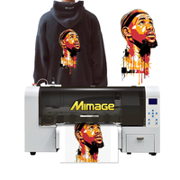 Máquina de Impresión de Película para Transferencia de Calor de Rollo a Rollo Mimage A3 de 30 CM, Impresora DTF con Horno y Agitador Automático