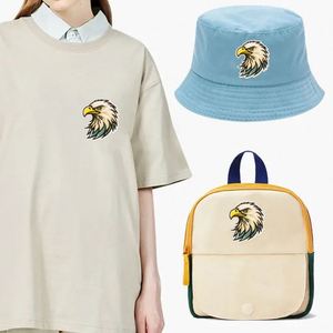 Nouvelle broderie thermocollante tigre lion aigle hibou pour vêtements, sacs, jeans, décoration - Product Image 4