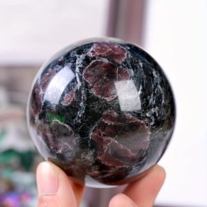قطعة واحدة كروية عقيق طبيعي ، حجر كريستال ، كرة مبهرج للألعاب النارية ، بيع بالجملة ، شفاء ريكي ، ديكور منزلي - Product Image 4