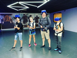 Leke VR เกมยิงปืนใหญ่สถานีอวกาศ9D VR E-Sports - Product Image 6