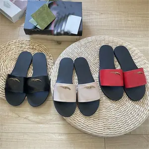 Summer Slippers Women's flat fashion brand G shoes