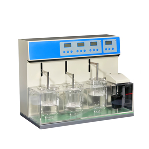 Automatische Diagnose Alarm Lcd-Display Vier-Gebruik 4 Mand 1000Ml Testapparaat Tijdslimiet <span class=keywords><strong>Tablet</strong></span> Desintegratie <span class=keywords><strong>Tester</strong></span> Voor Lab - Product Image 3