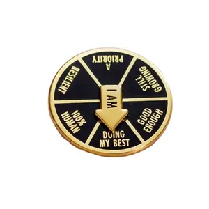 Custom Bangtan Boy Professional custom factory price idol spinning soft enamel lapel pin