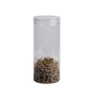 85*200 transparent lid packaging <b>jar</b>, PET bottle, food container, tall and wide mouth airtight transparent <b>plastic</b> bottle/<b>jar</b> - Product Image 4