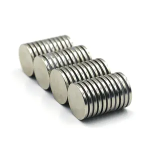 फैक्टरी सीधे बिक्री D20 x 5mm मजबूत व्यास 20mm डिस्क स्थायी NdFeB दौर Neodymium चुंबक