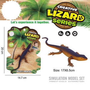 ของเล่นจิ้งจกพลาสติกแบบนิ่มที่ไวต่ออุณหภูมิจิ้งจก TPR เปลี่ยนสีได้ - Product Image 3