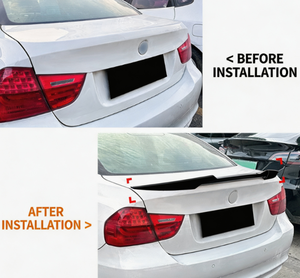 Aileron de coffre arrière ABS style lame pour BMW Série 3 E90 2005-2012 Spoiler M4 - Product Image 5