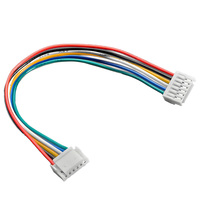 Ensemble de câbles en silicone pré-crimés personnalisés, connecteurs JST GH 1,25 mm 2-12 broches, assemblage de câblage avec prise PVC GH, faisceau de câblage