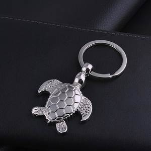 Promotion Personalized <b>Custom</b> Logo Vintage Fashion Sea Turtle 3D Metal Key Ring Funny Keychain Souvenirs Purse Charms - Product Image 6