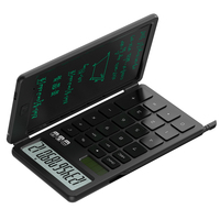 Tablette d'écriture numérique Newyes Factory avec calculatrice pliable à affichage 12 chiffres et écran LCD de 6,5 pouces