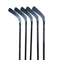 Bâtons de hockey sur glace RSY RSY-P 100% fibre de carbone résistants aux impacts et durables pour l'entraînement et les matchs officiels