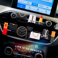 Diffuseur d'arôme de luxe unique pour voiture, clip de ventilation, parfum moderne, sac à chaîne, décoration intérieure de voiture, accessoire de beauté pour vêtements
