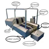 Machine durable et efficace de nettoyage de la semelle de chaussure du bassin de lavage des bottes
