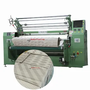 Factory Changzhou HuaEn Flat Side Bamboo Zigzag 100 kinds of pleats HE-217-T fabric textile jacquard machine for pleating