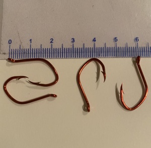 Hameçon à <span class=keywords><strong>poisson</strong></span>-<span class=keywords><strong>chat</strong></span> en acier à haute teneur en carbone rouge vif BS 8083 pour la pêche - Product Image 4