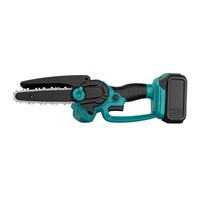 Mini tronçonneuse sans fil 21V 4 pouces à une main pour l'abattage et la taille des arbres