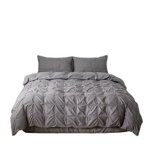 Pinch Pleat Comforter Bộ Đồ Giường Bộ Chăn - Product Image 5