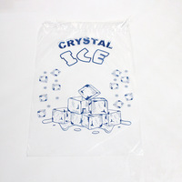 Sac à glaçons de haute qualité avec cordon de serrage 8lbs 10lbs 20lbs Sacs à glaçons réutilisables Sacs en plastique Stockage portable et congélateur Keeper