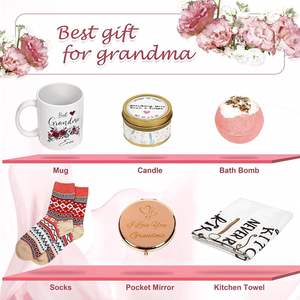 Juego de Regalo de Navidad 2023 para Abuela de Parte de sus Nietos, Juego de Regalo de Cumpleaños Personalizado para Abuela, Regalos Innovadores 2023 - Product Image 5