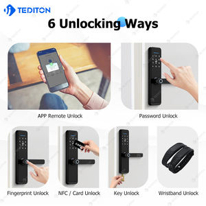 Hôtel verre ttlock empreinte digitale étanche numérique wifi <span class=keywords><strong>porte</strong></span> tt <span class=keywords><strong>serrure</strong></span> intelligente <span class=keywords><strong>serrure</strong></span> mécanique sans clé <span class=keywords><strong>porte</strong></span> <span class=keywords><strong>d</strong></span>'<span class=keywords><strong>entrée</strong></span> <span class=keywords><strong>serrure</strong></span> - Product Image 5