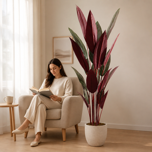 Planta Artificial Exótica <span class=keywords><strong>de</strong></span> Ave del <span class=keywords><strong>Para</strong></span>íso, Follaje Artificial <span class=keywords><strong>para</strong></span> Decoración <span class=keywords><strong>de</strong></span> Interiores del Hogar y <span class=keywords><strong>Eventos</strong></span> - Product Image 5