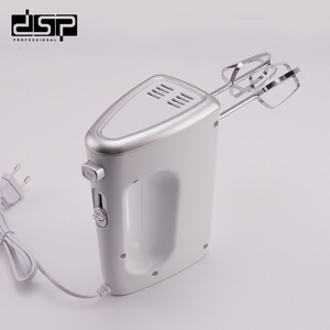 Batteur à œufs électrique portatif Dsp 240V blanc avec fouet et crochet pétrisseur pour la pâtisserie et le mélange - Product Image 2