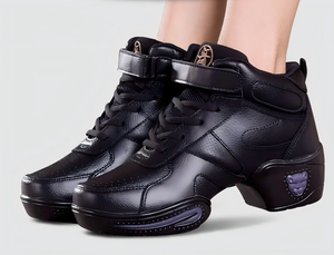 Chaussures <span class=keywords><strong>de</strong></span> Jazz en cuir <span class=keywords><strong>de</strong></span> vache blanc haut haut coussin d'air baskets <span class=keywords><strong>de</strong></span> <span class=keywords><strong>danse</strong></span> Performance chaussures <span class=keywords><strong>de</strong></span> <span class=keywords><strong>danse</strong></span> <span class=keywords><strong>Hip</strong></span> <span class=keywords><strong>Hop</strong></span> chaussures <span class=keywords><strong>de</strong></span> Sport - Product Image 2