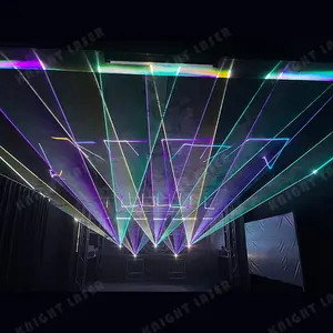 Professionele Laser Dj Club 2W Ilda Rgb Full Color Animatie Licht