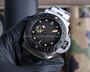 Montre pour homme de 47 mm, modèle classique V7, nouveau modèle SUBMERSIBLE, mouvement mécanique automatique ajouré - Product Image 3