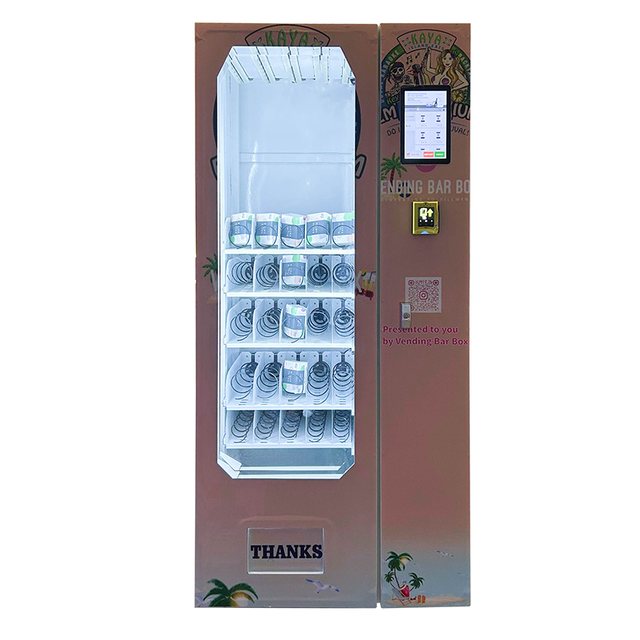 24-Hour Small Combo Vending Machine with SDK Function for Foods and Drinks