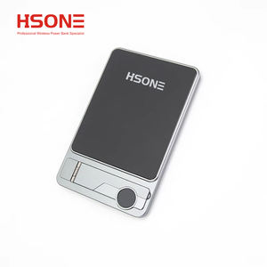 Chargeur sans fil magnétique en alliage d'aluminium 20W/15W, charge rapide, affichage numérique, support pliable, trou pour cordon, ultra fin - Product Image 1