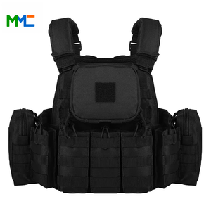 Chaleco Táctico de Poliéster Duradero Personalizado con Correa para el Pecho, Camuflaje Moderno, Multifuncional, Equipo para Exteriores con Cremallera, Marca MMC - Product Image 1