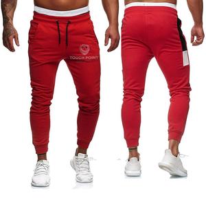 กางเกงวอร์มผ้าฝ้าย100% สำหรับผู้ชาย,กางเกง Jogger ผ้าฝ้ายถักลายตามสั่ง - Product Image 1