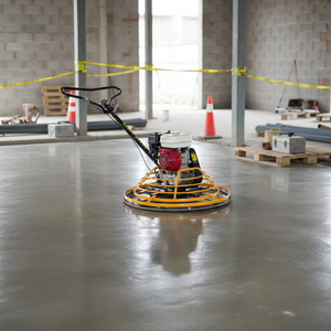 Talocheuse à pousser électrique pour béton et plâtre, avec lame de talocheuse - Product Image 1