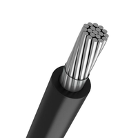 Fil électrique en cuivre toronné THHN THW avec isolation en PVC pour applications de chauffage, tailles AWG 250-700 Kcmil 600V