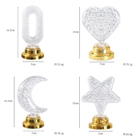 Lampe LED créative en forme 3D - Décoration de table, lampe de chevet, veilleuse