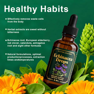 <span class=keywords><strong>Echinacea</strong></span> l fabrika OEM damla özelleştirmek enerji ve bağışıklık Boost ot özleri yetişkinleri destekler - Product Image 5