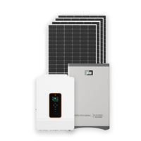 Système d'énergie solaire tout-en-un SHENHAUR pour balcon 5Kw 8Kw 10Kw 12Kw 16Kw 20Kw 30Kw, kit complet de système d'énergie solaire hybride