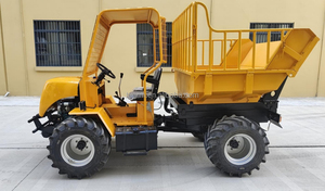 Rueda tipo <span class=keywords><strong>4X4</strong></span> Triciclo aceite Palma fruta elevador cargador transporte Palma jardín volquetes 14.7KW/20HP Sawit Palm Dumper Truck - Product Image 4