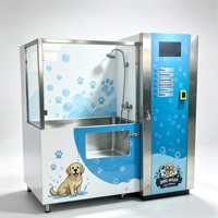 Station de lavage pour chiens à monnayeur, longue durée de vie, faible entretien, machine de lavage automatique pour chiens